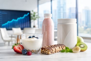 Imagen creada con IA. Danone acelera su estrategia de centrarse en la alimentación saludable.